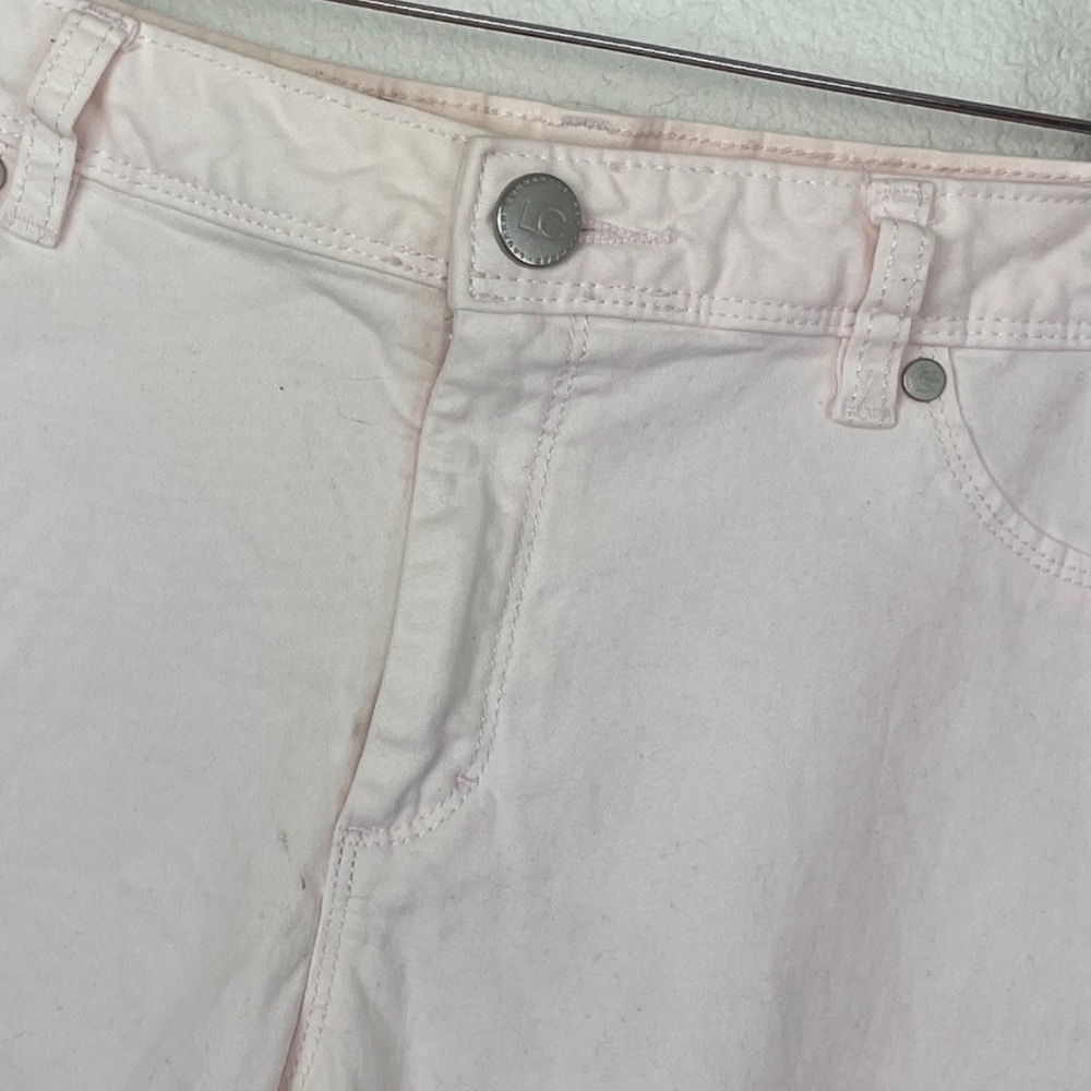 LC Lauren Conrad light pink skinny pants size 16